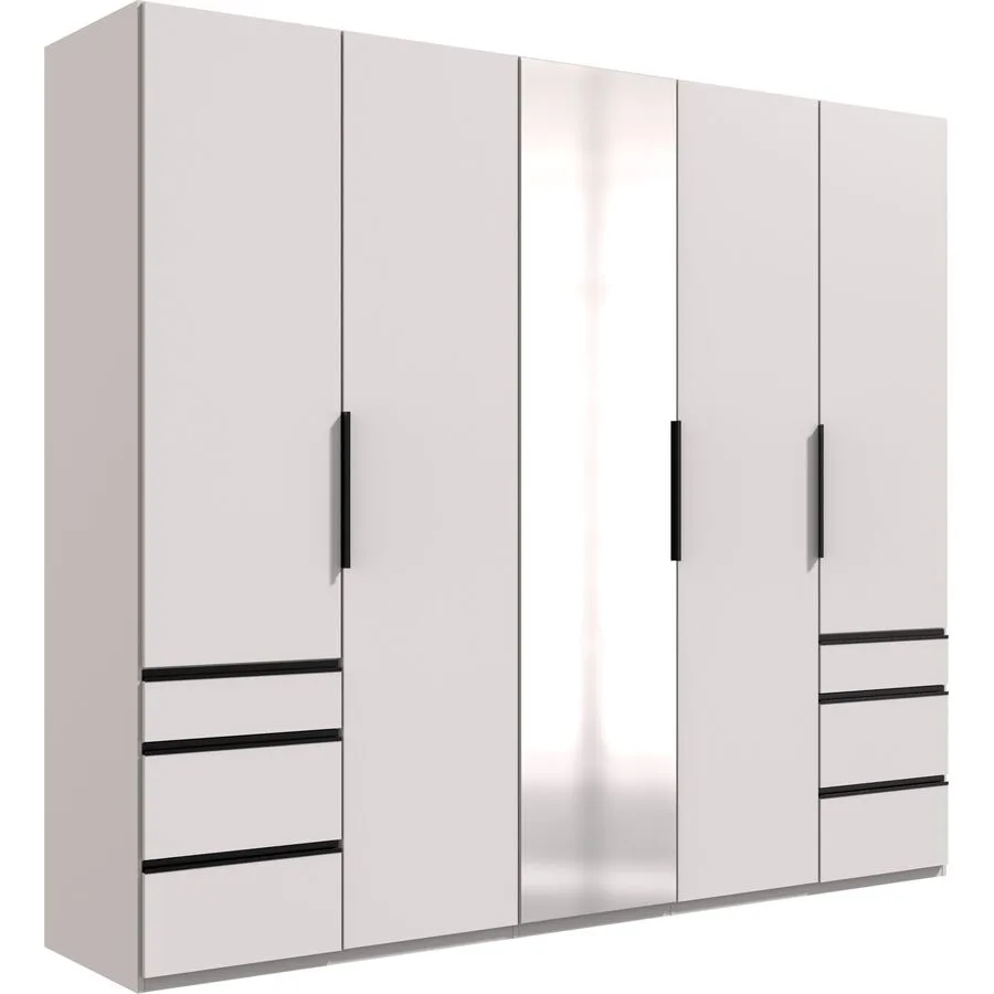 Kleiderschrank Sanko weiss Holzwerkstoff B 250 cm