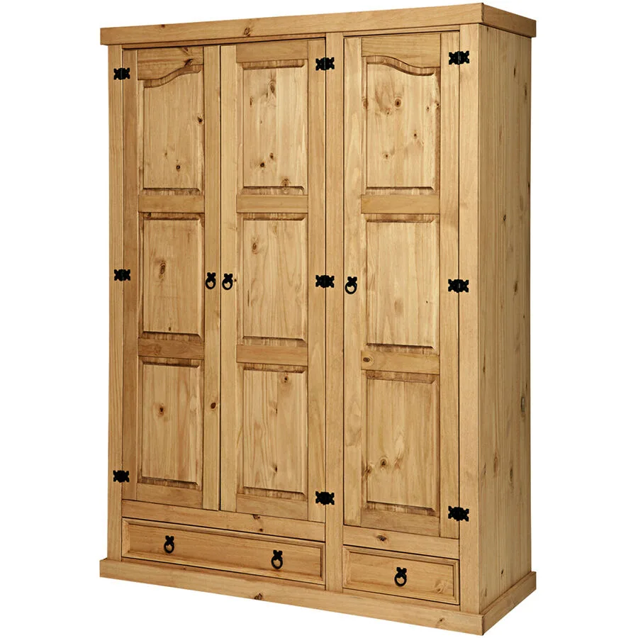 Kleiderschrank Yani natur Kiefer B 151 cm