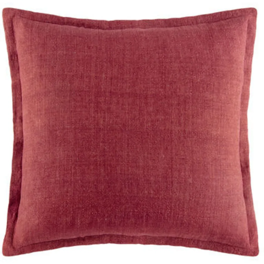 KAS Zierkissenbezug Linen Wine Leinen B 50 T 50 cm