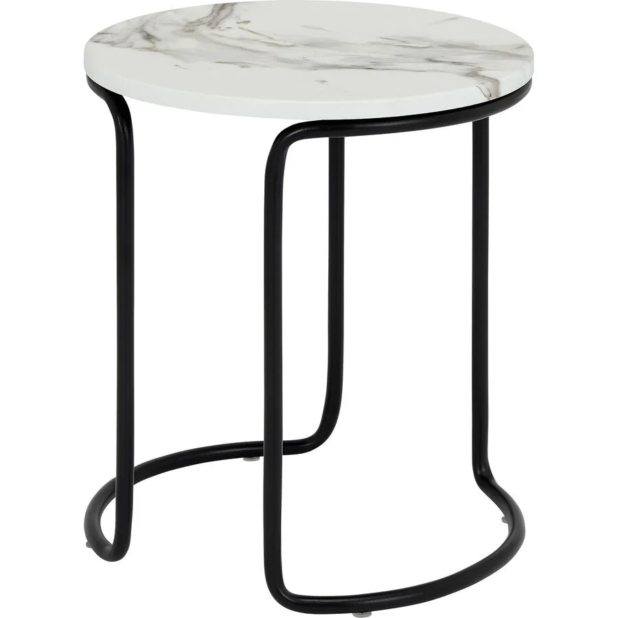 Beistelltisch Anisha marmor MDF B 41 H 45 cm