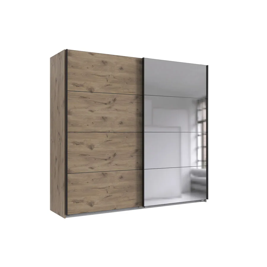 Kleiderschrank Enero Eiche Nachbildung Holzwerkstoff B 270 cm