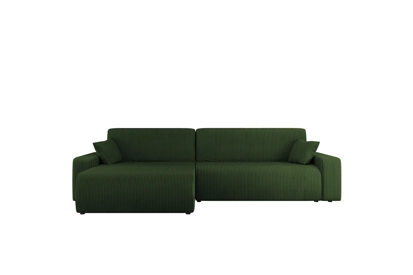 Barile Soffa med Divan 3-sits - Grön