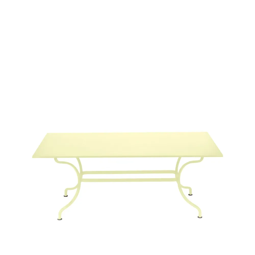 Fermob Romane bord rektangulärt Frosted lemon (gul)