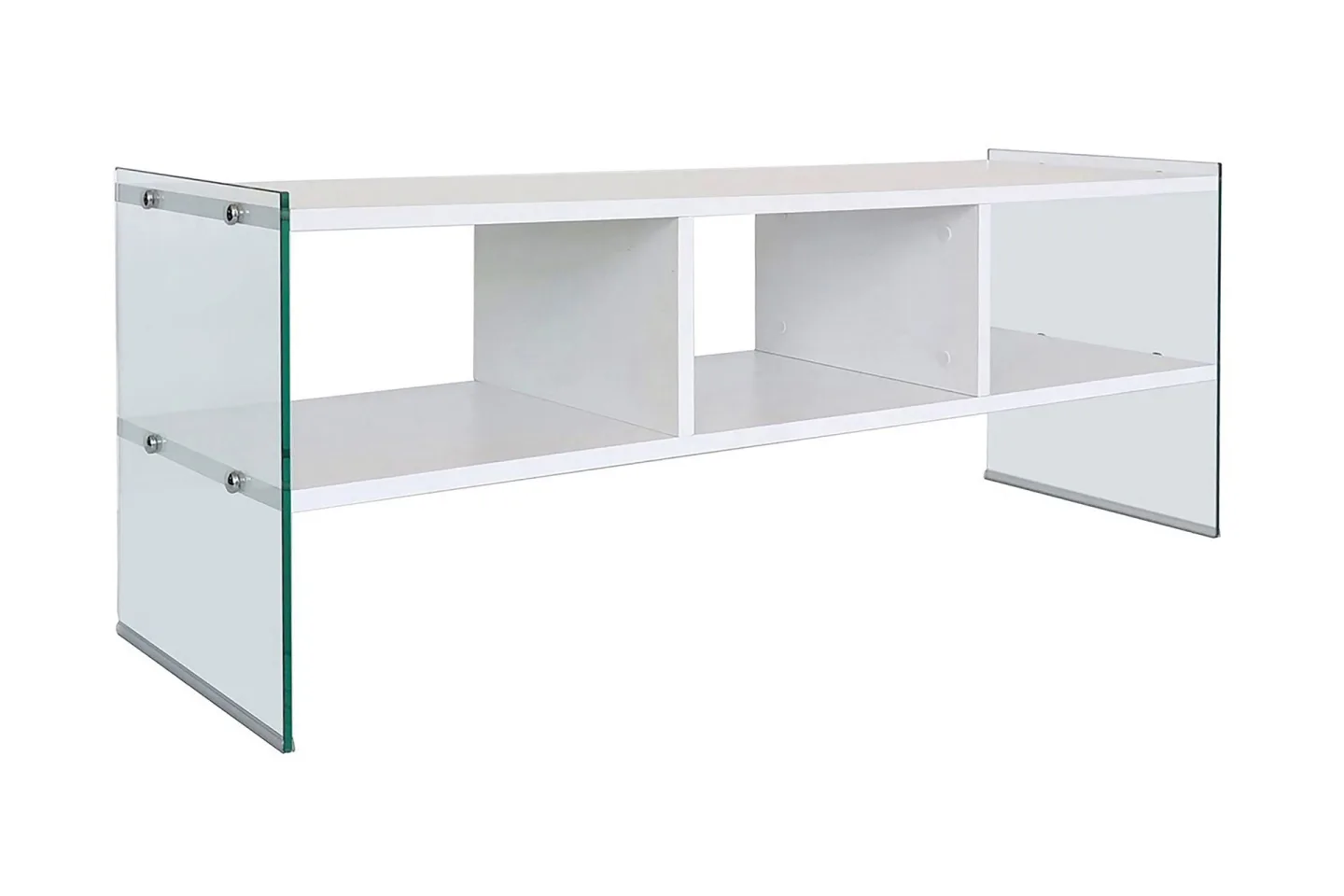 Lekkenne TV-bänk 122 cm - Vit