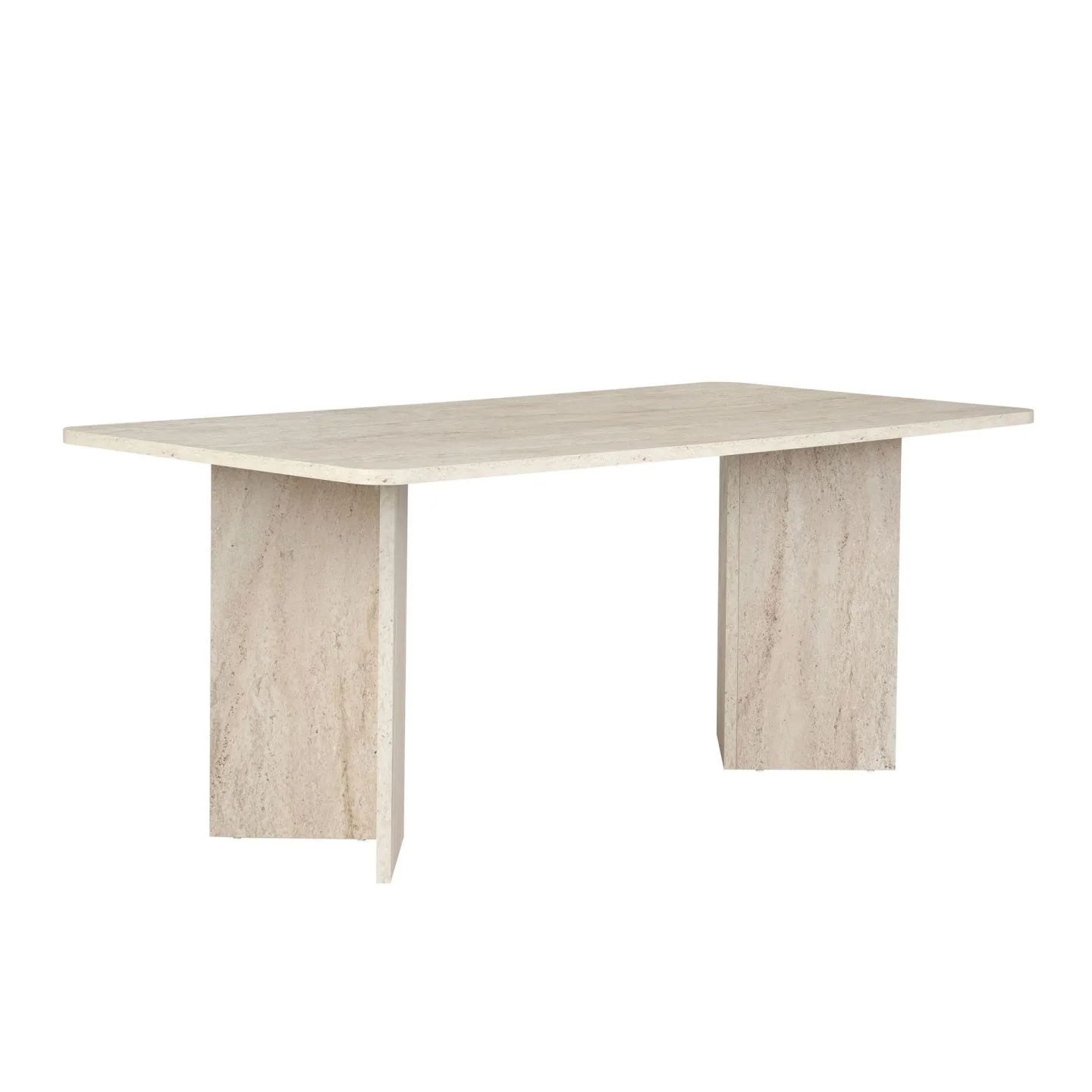 Cadron Matbord 180 cm Rektangulär - Travertin