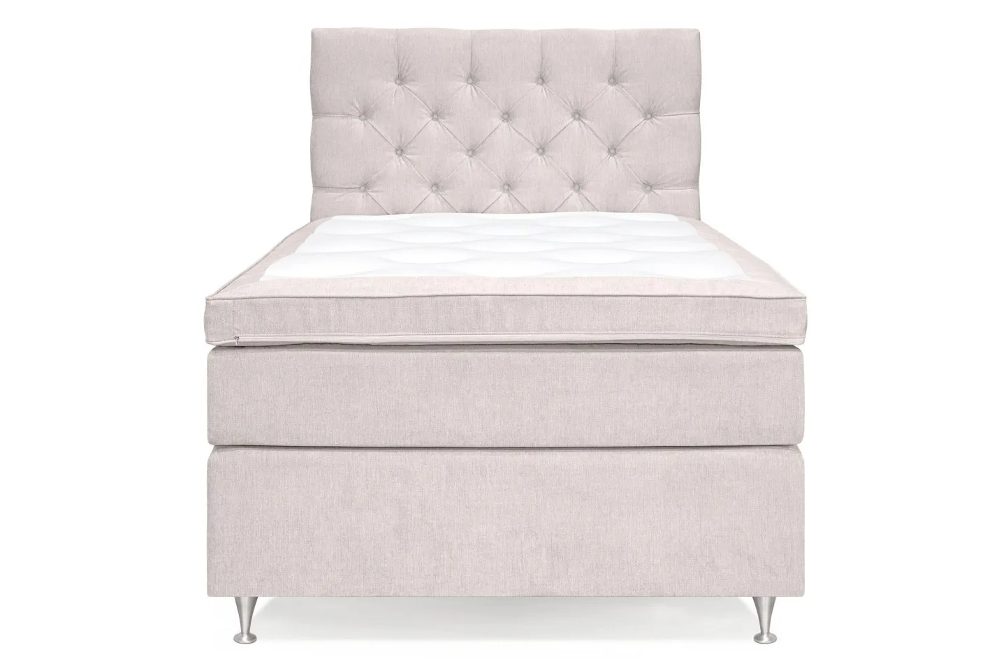Joluma Kontinentalsäng 105x200 Fast - Ljusbeige