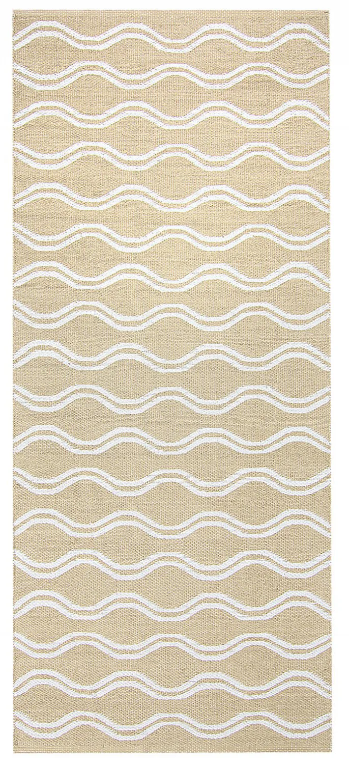Plastmatter - Camden (beige/hvit) (Størrelse: 100 x 150 cm)