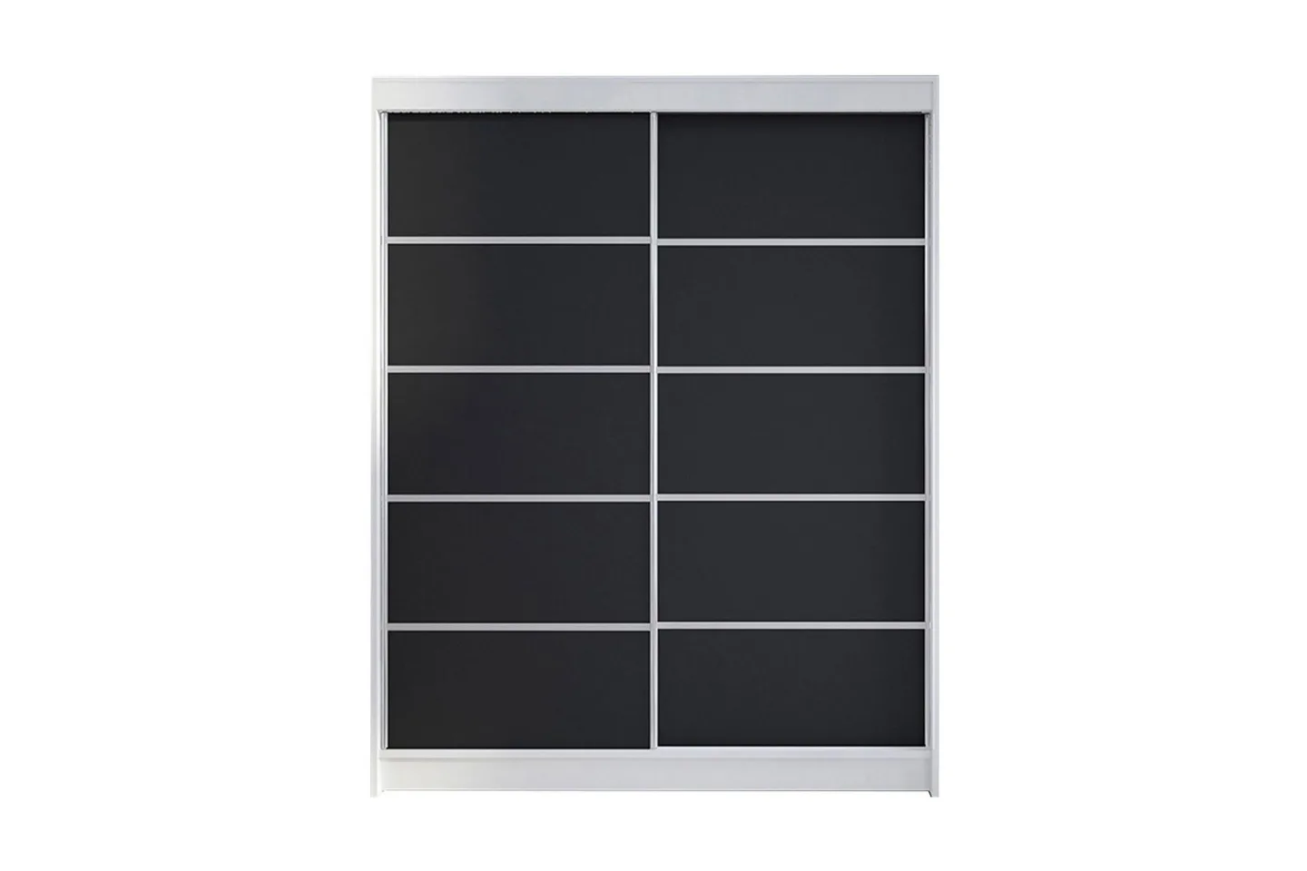 Garderob Camino LED-belysning - Vit/Svart