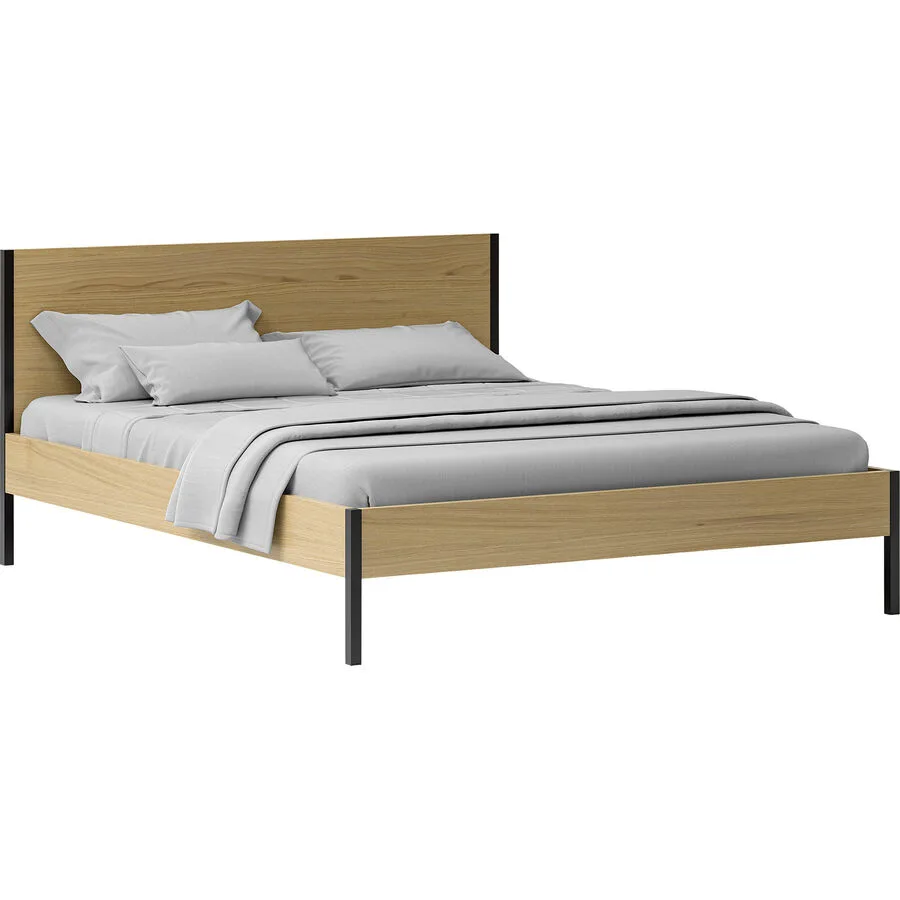Bett Capi eiche 140 x 200 cm