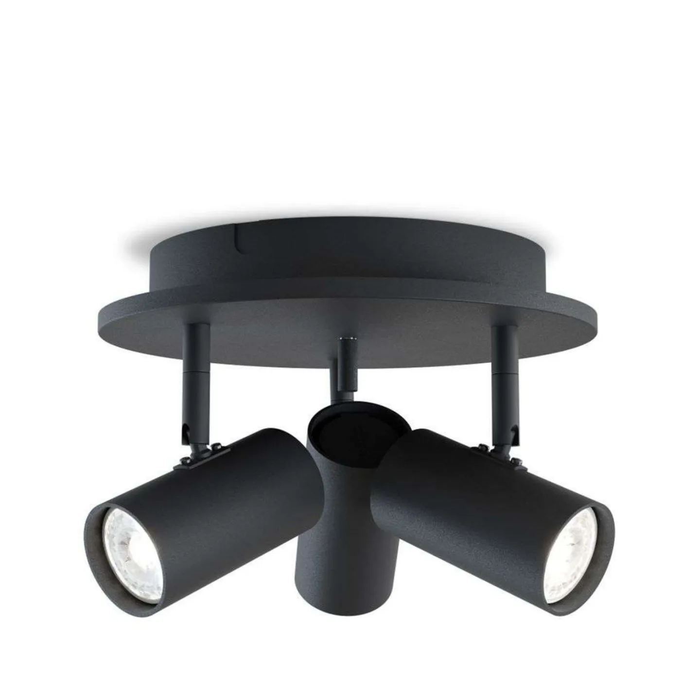 Tyson 3 Deckenleuchte Black - Belid - Wohnzimmer - Metall
