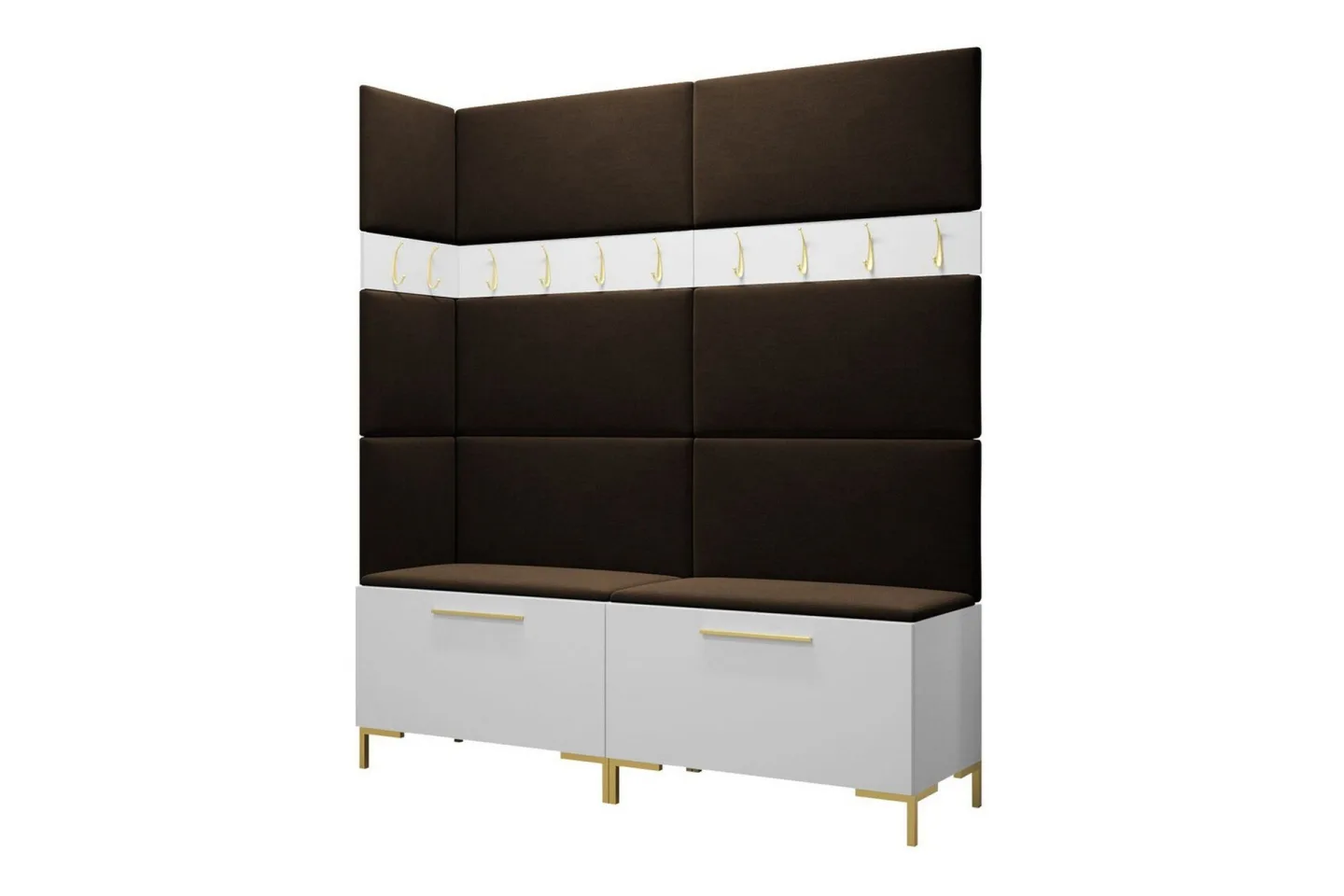 Dunvegan Hallmöbelset 168x46 cm - Vit