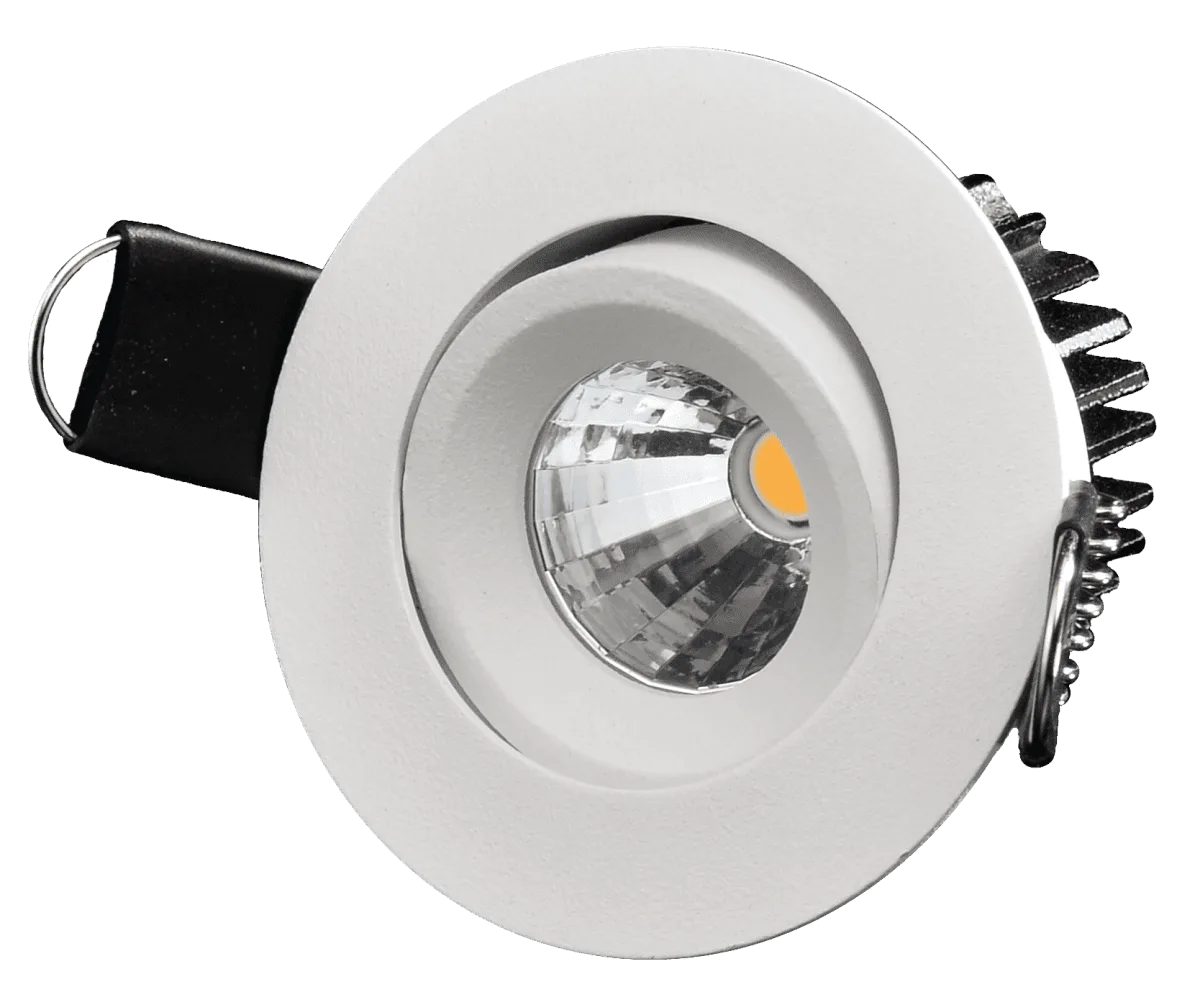 Designlight - Q-16 Mini Downlight 3000K - Infälld spotlight - Vit
