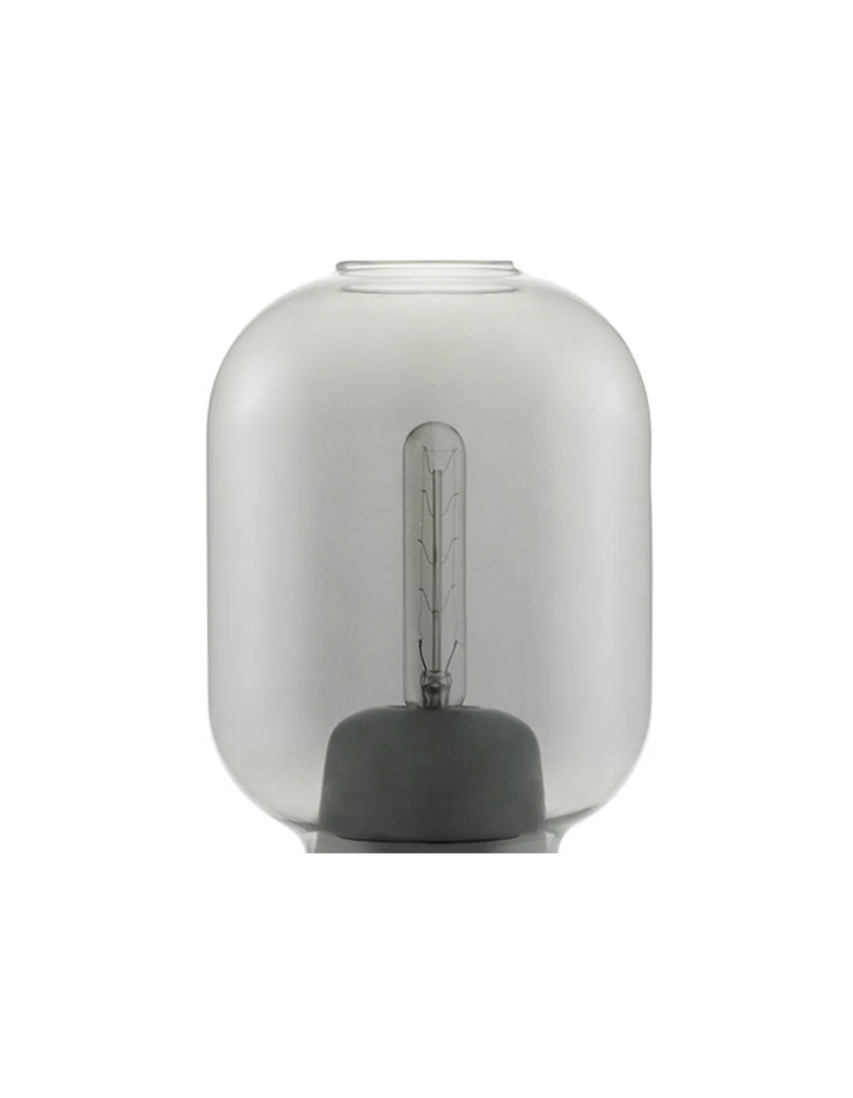 Amp Glas f/Tischleuchte Rauch - Normann Copenhagen - Wohnzimmer