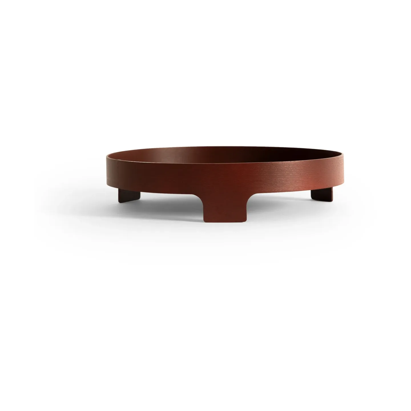 Design House Stockholm Bridge Tablett Red, Ø42 cm