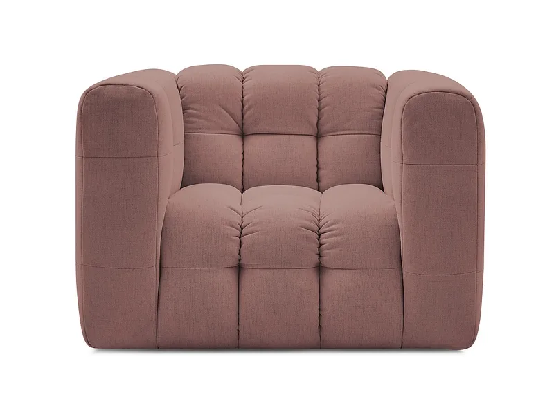 Sessel BOBOCHIC ULYSSE Stoff rosa