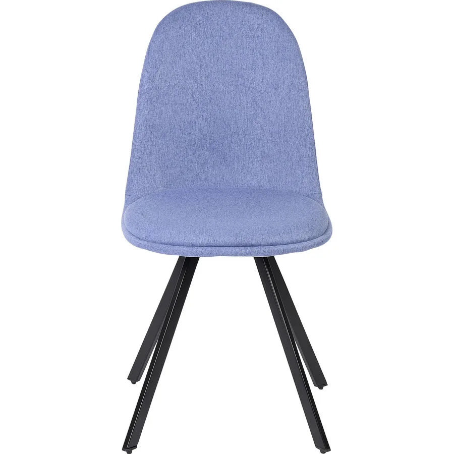 Stuhl Darina blau Stoff