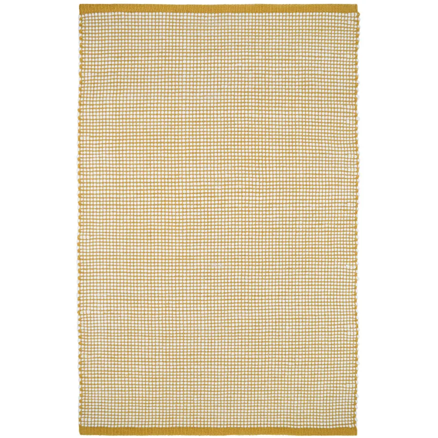 Teppich Charlotta mango Wolle 140 x 200 cm