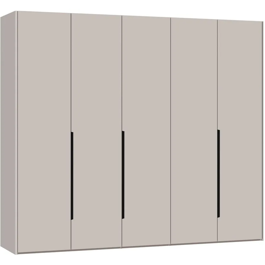 Kleiderschrank Arena Collection grau Holzwerkstoff B 255.4 cm - Schweizer Möbelhersteller