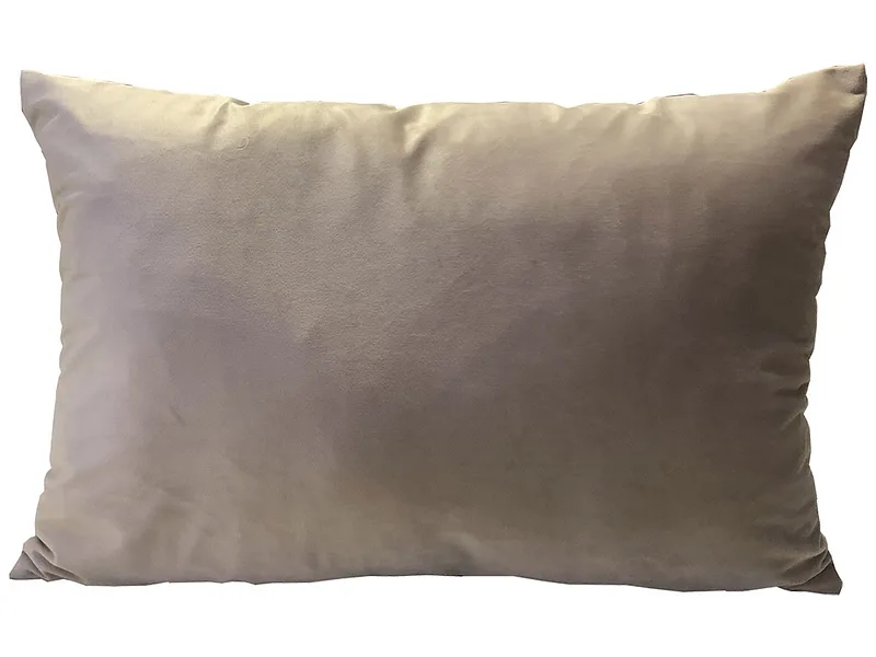 Kissen VELVET 40x60cm beige unifarben