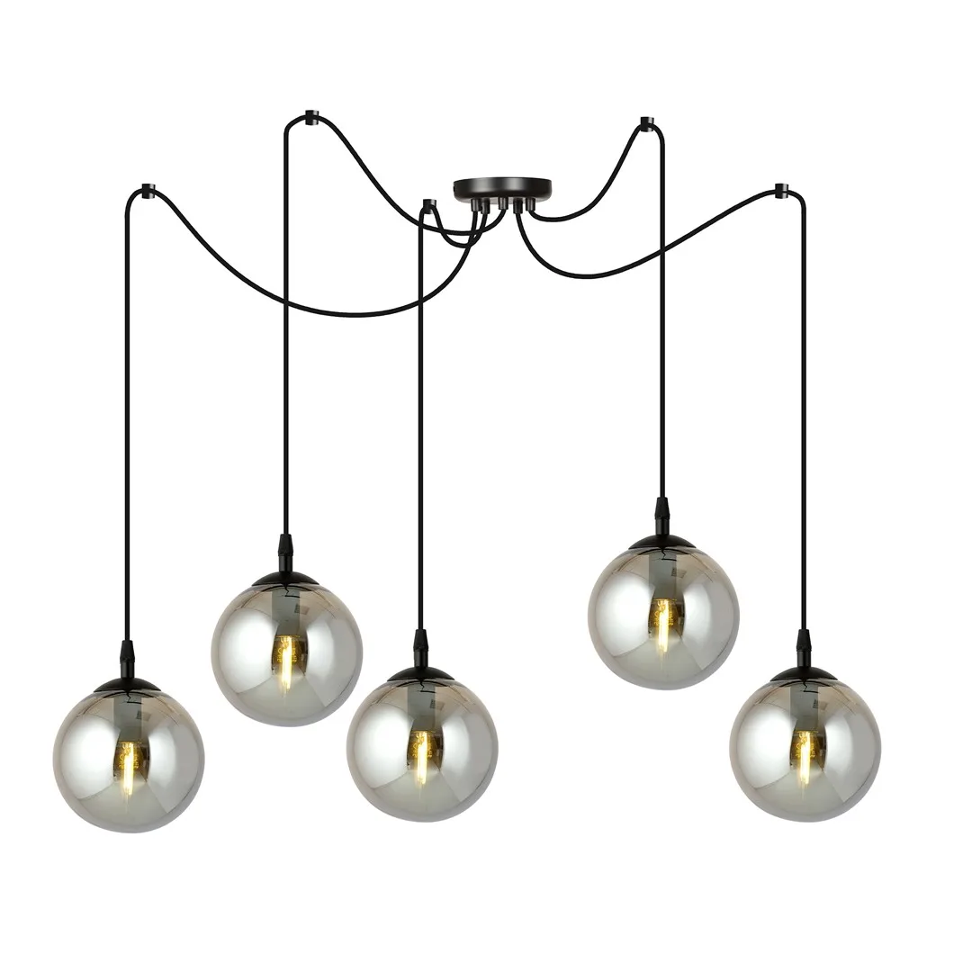 Emibig Lighting - Gigi 70cm - Taklampa - Rökfärgad