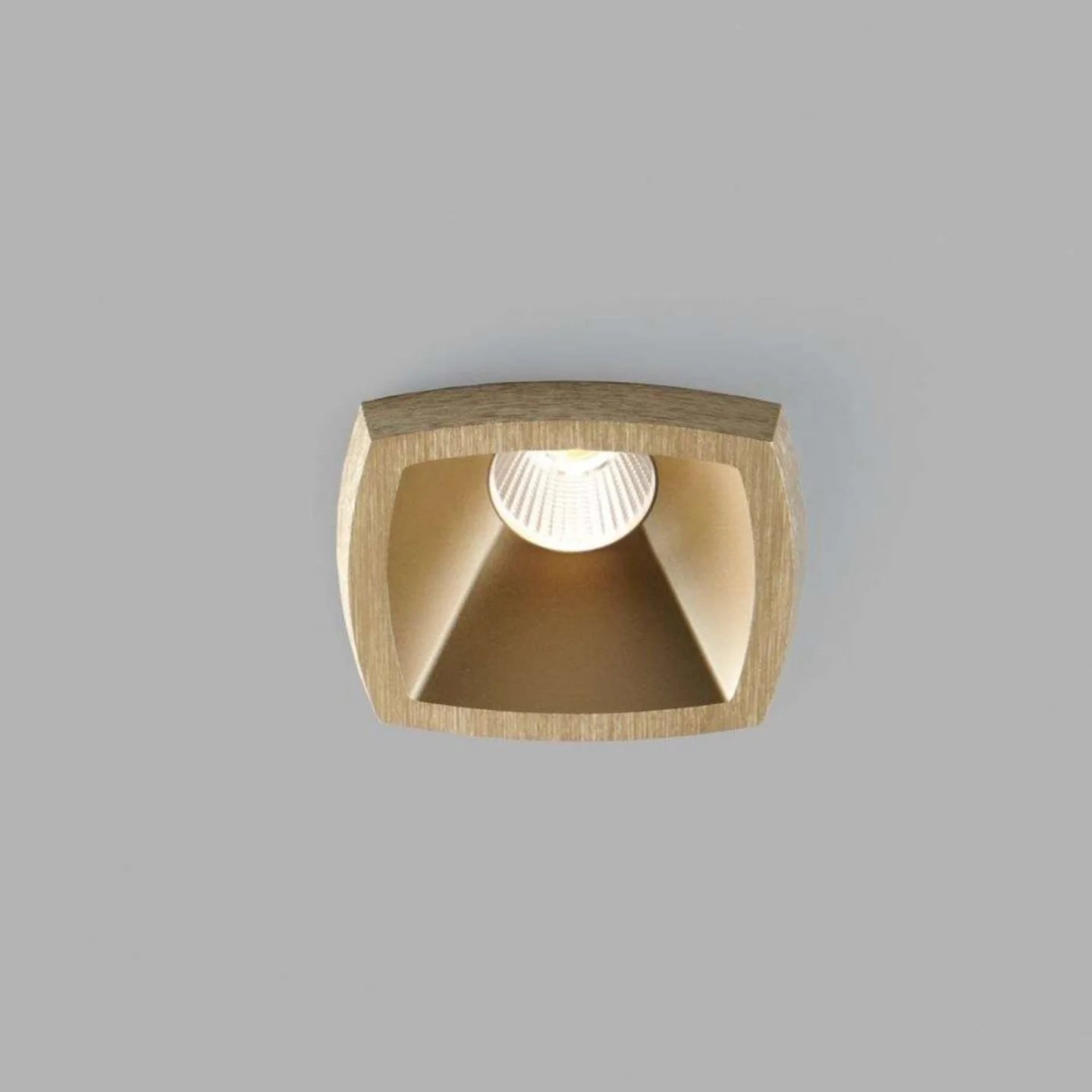 Mirage 1+ Indbygningsspot 2700/3000K Brass - LIGHT-POINT - Stue - Aluminium