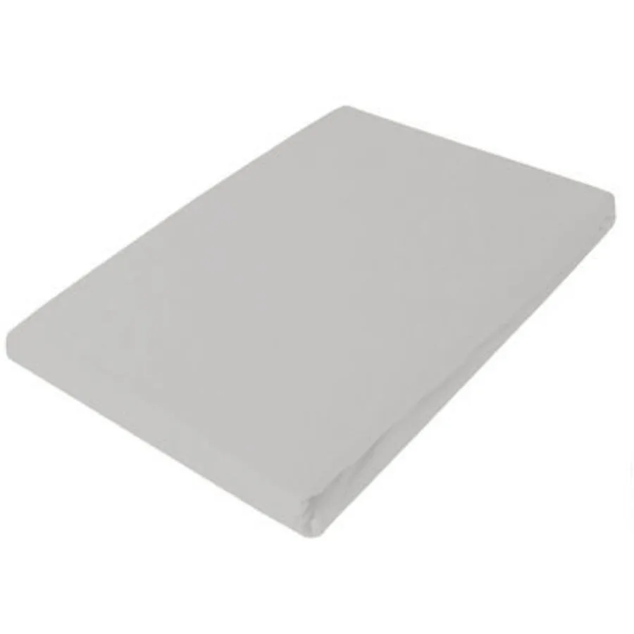Living Home Fixleintuch Uni schiefer Baumwolle 160 x 200 cm
