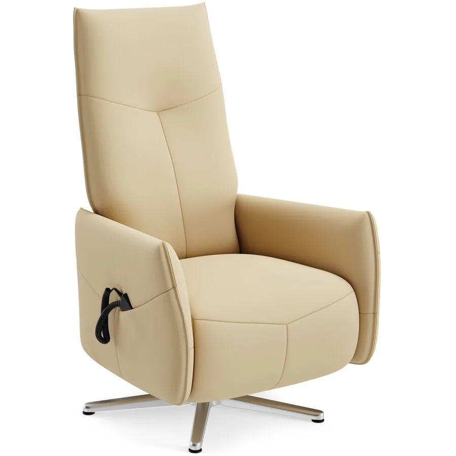 Relaxsessel Jura Beige Stoff 73 cm 161 cm - Möbel Konfigurator: Traummöbel individuell zusammenstellen