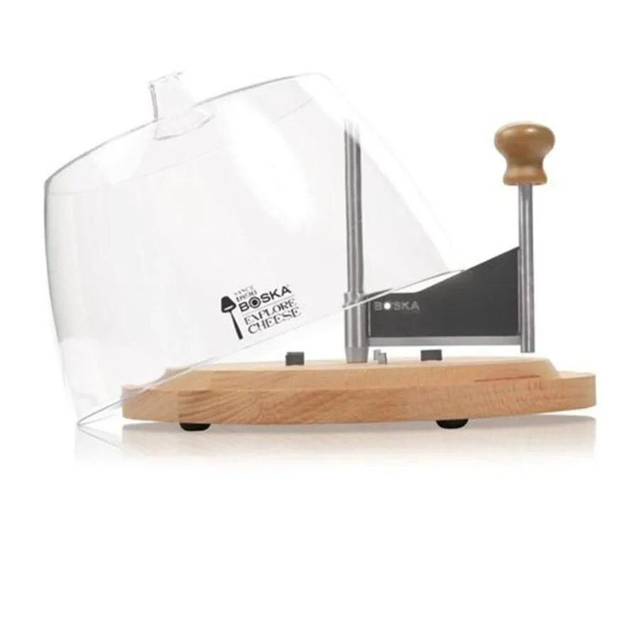 Diverse Käseschaber Amigo Braun/Transparent Edelstahl/Holz 23.2 cm