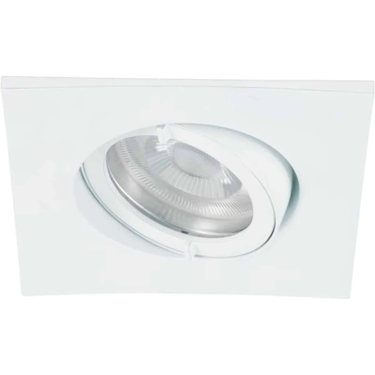 Takspot Inset Trend 75 Swing Square IP44 Vit