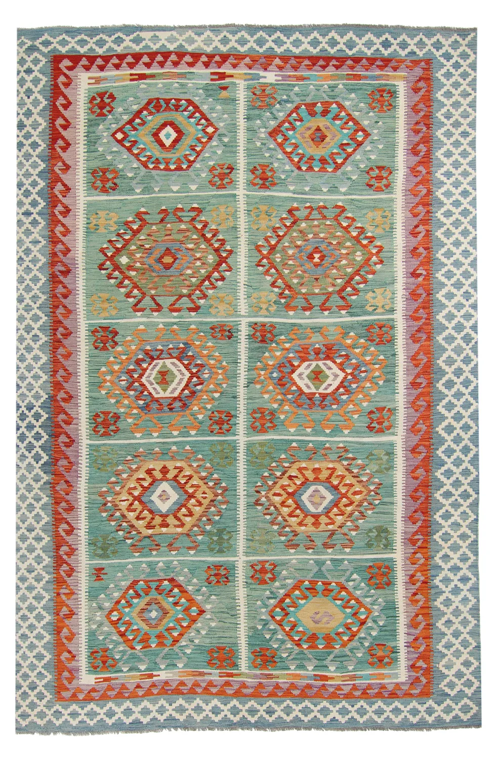 Orientalsk kelimteppe 301 x 201 cm (Størrelse: 301 x 201 cm)