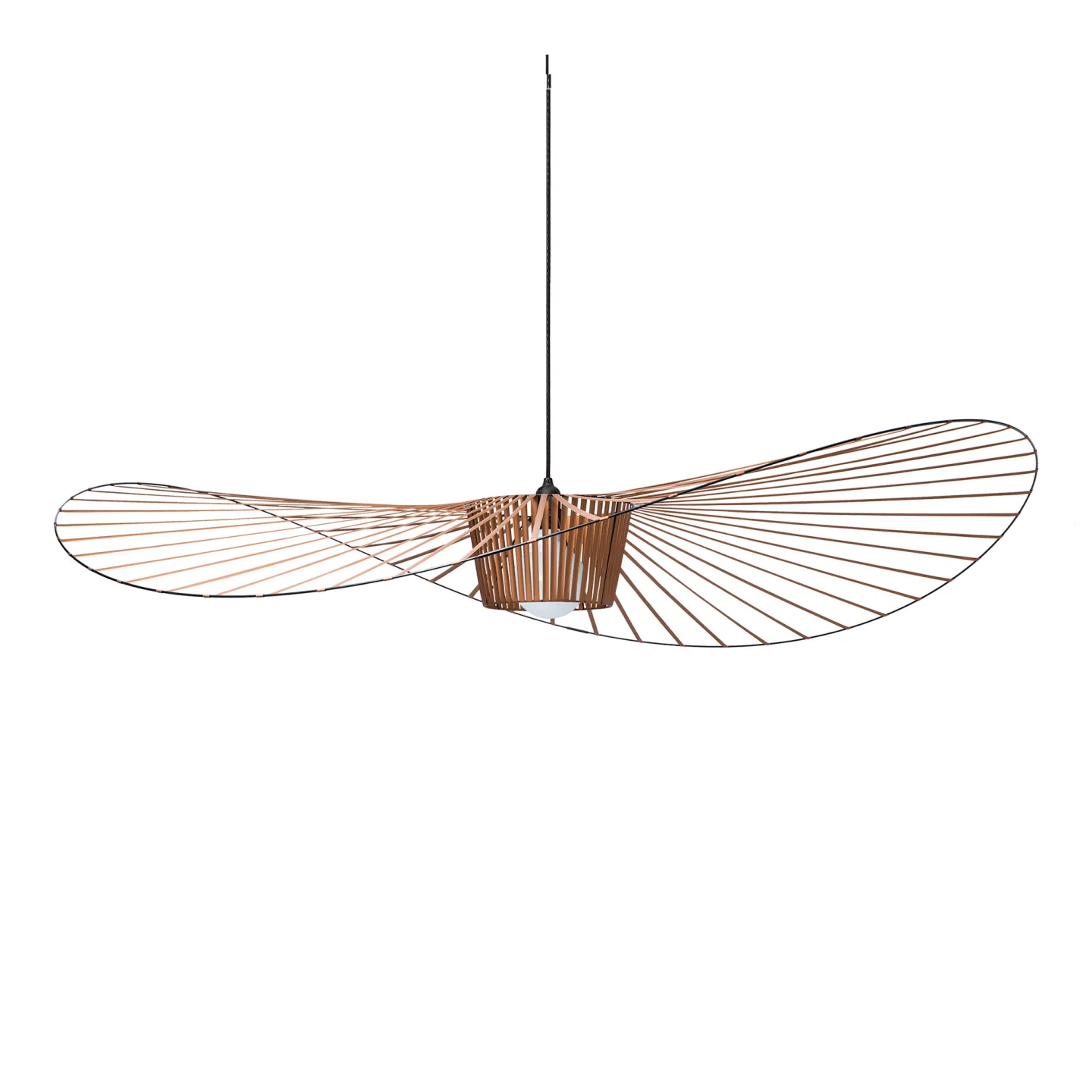 Petite Friture - Vertigo pendant lamp large 200cm copper - Pendellampor - Constance Guisset - Koppar