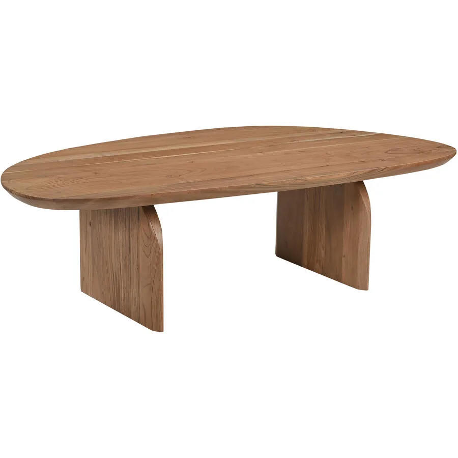 Salontisch Acacia natur Akazie B 135 T 76 cm