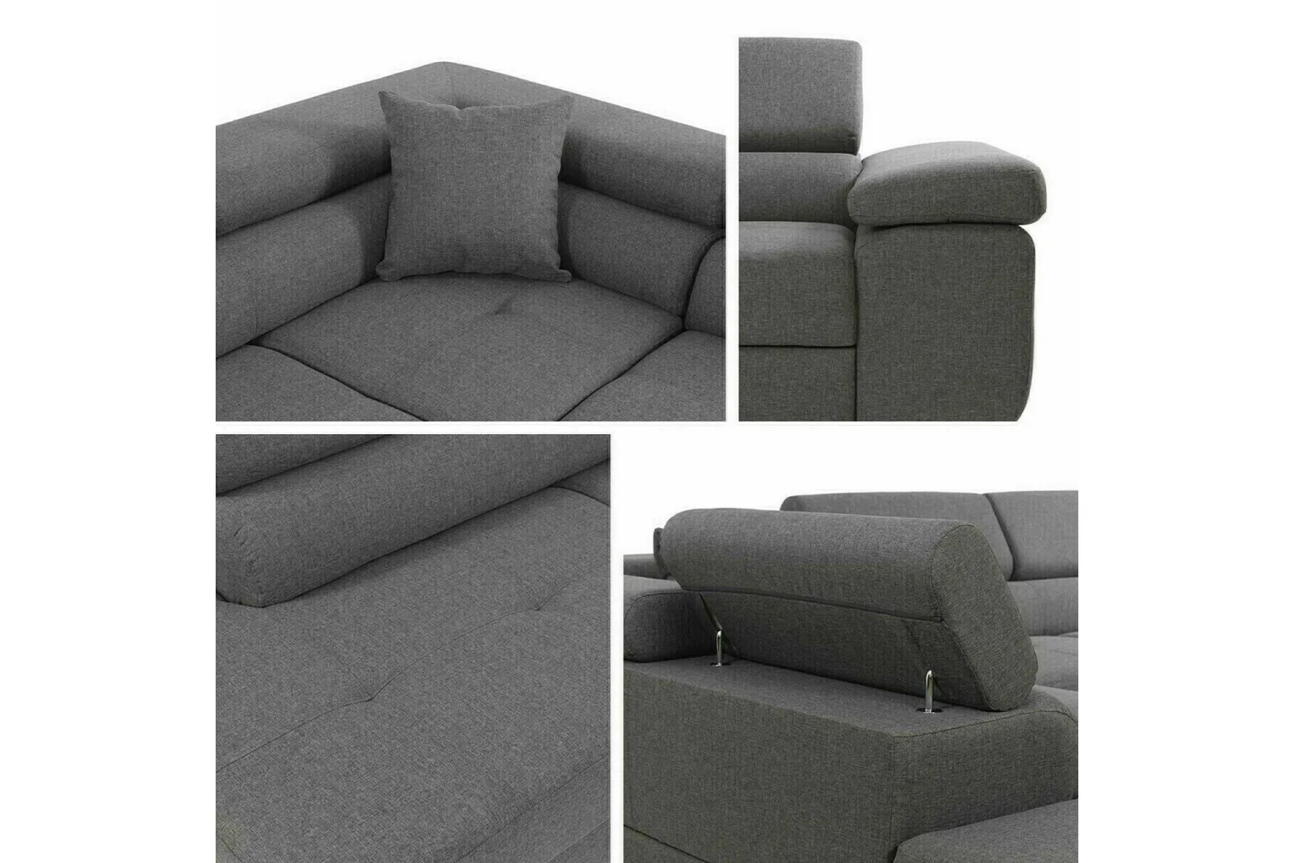 Kintore 4-sits Hörnbäddsoffa -