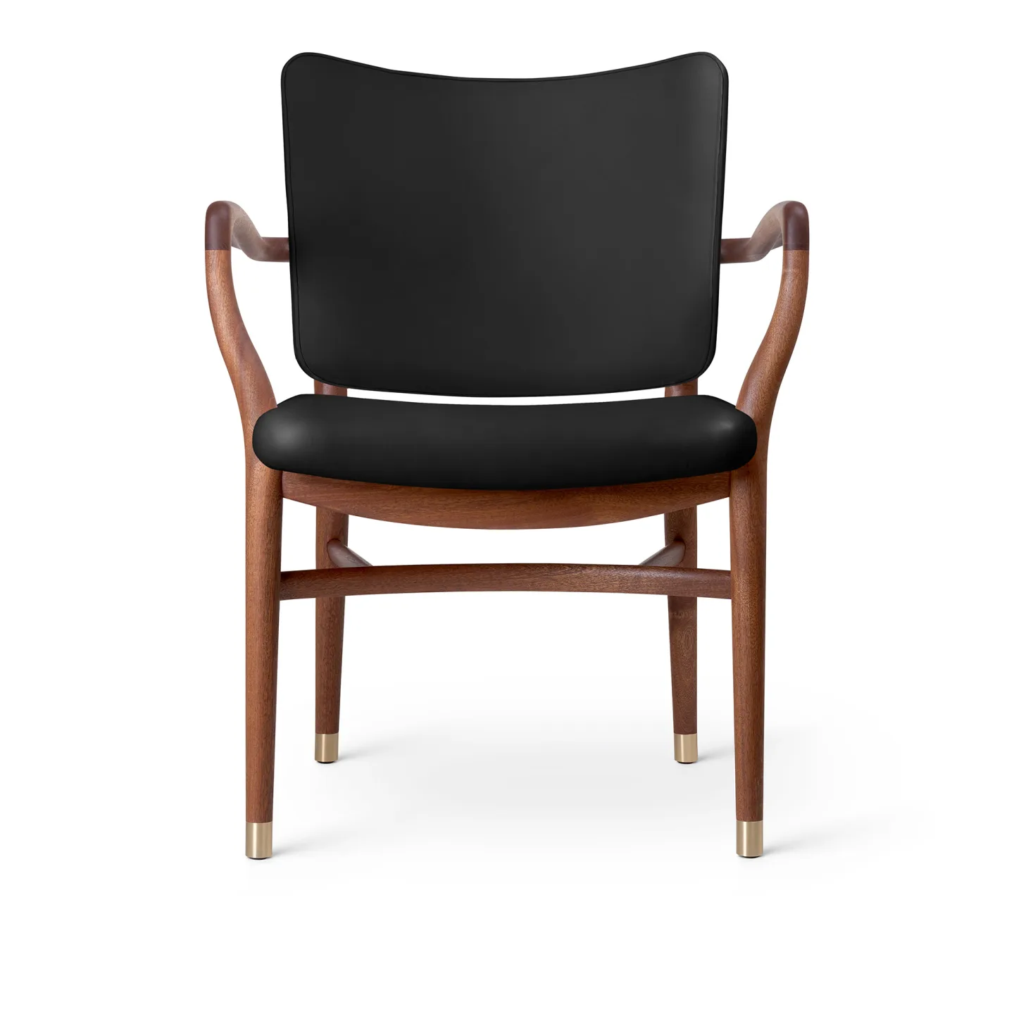 Carl Hansen - VLA61 Armchair Mahogany Oil Sif 98 - Matstolar - Vilhelm Lauritzen - Träfärgad - Trä