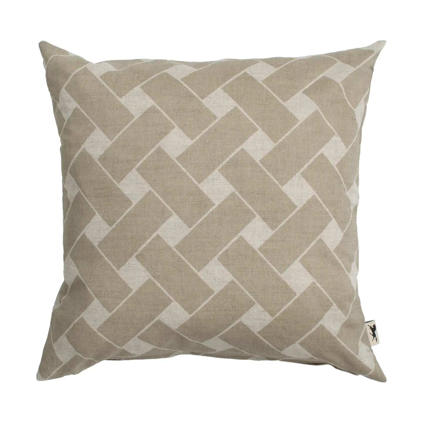 Almedahls Korg XL kuddfodral 47x47 cm Natur-taupe
