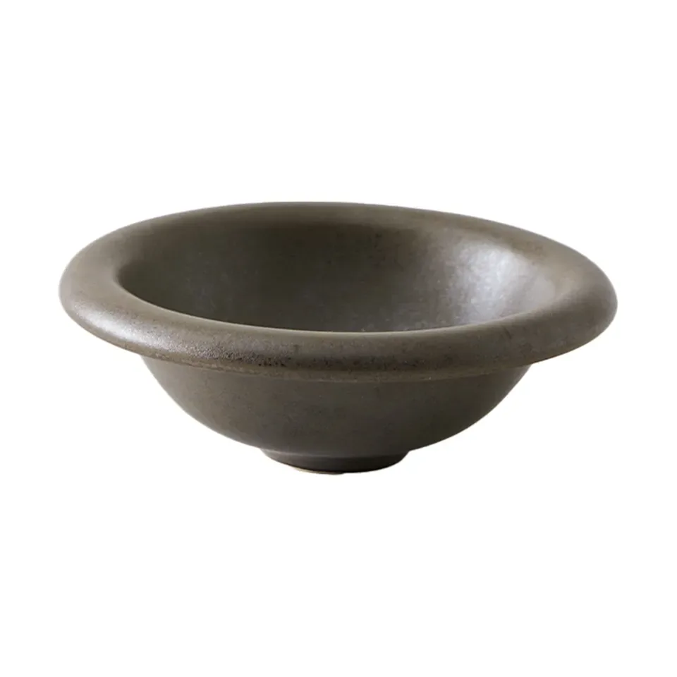Tell Me More Elba Schale Green brown, Ø13 cm