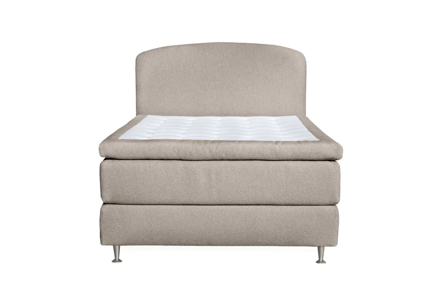 Oslo Lyx Sängpaket 140 curved loop 3 - Beige