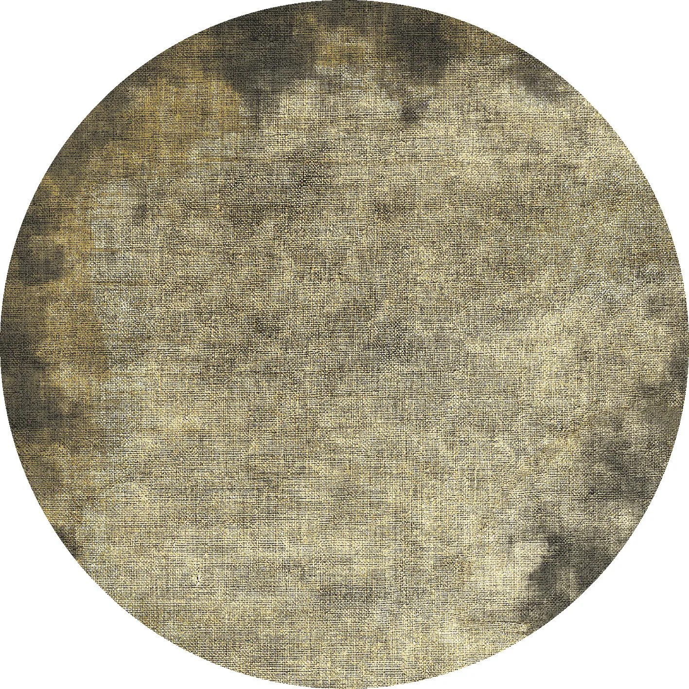 Rundt teppe - Taberno (grå/beige) (Størrelse: Ø 200 cm)