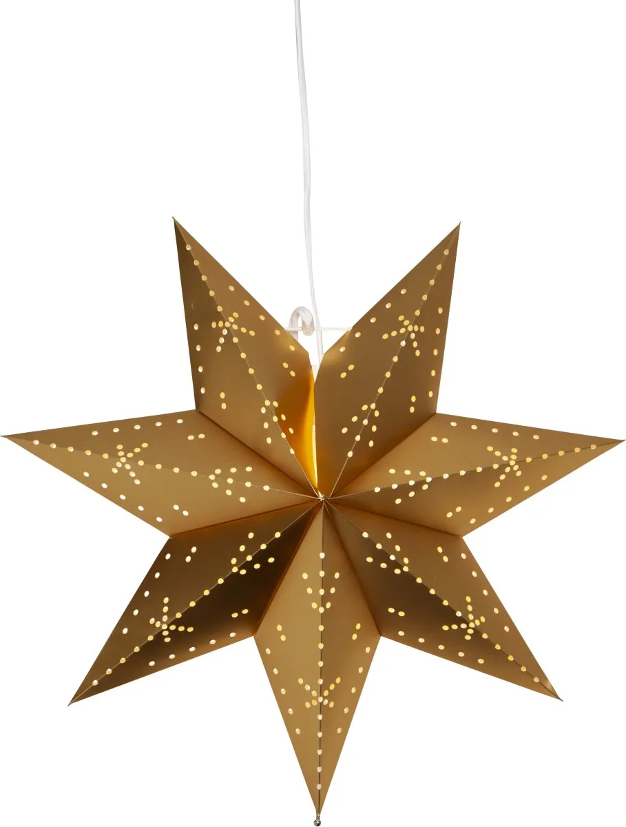 Star Trading Classic pappersstjärna 45 cm Mässing