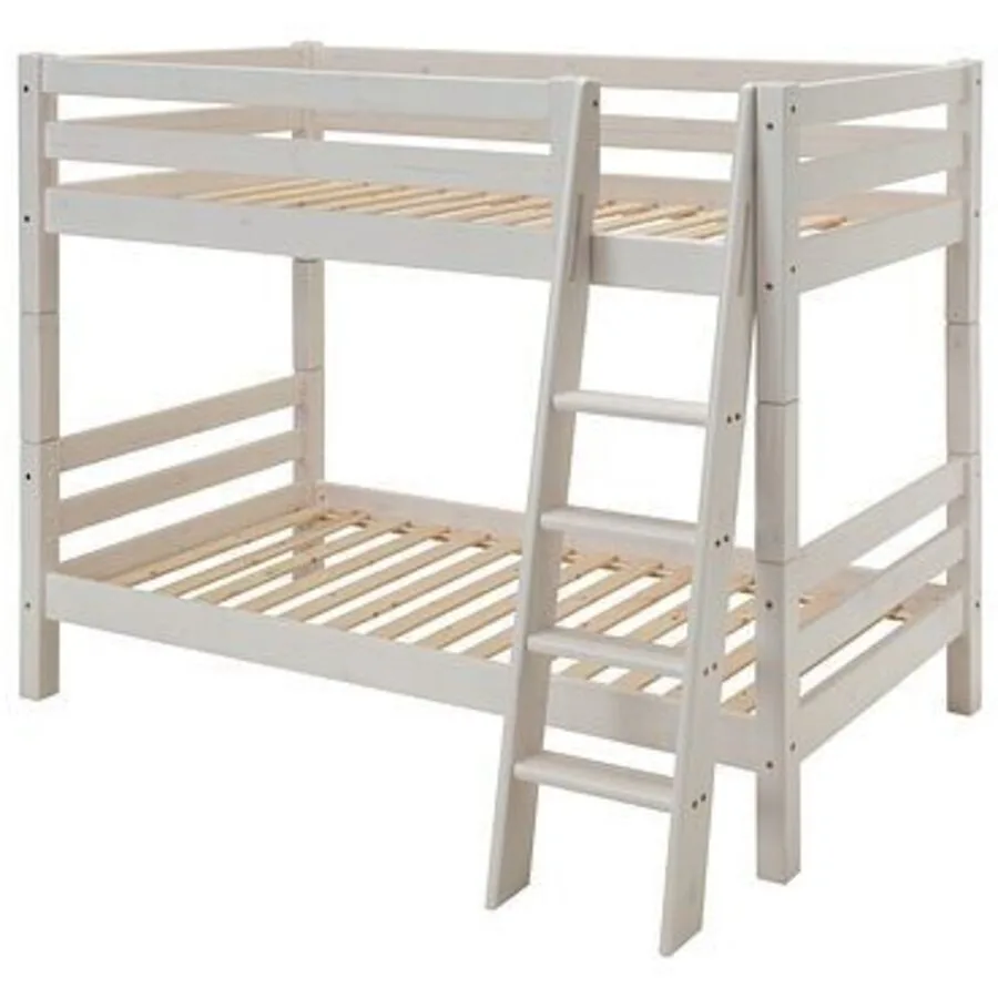 Hochbett Infant weiss Kiefer 90 x 200 cm