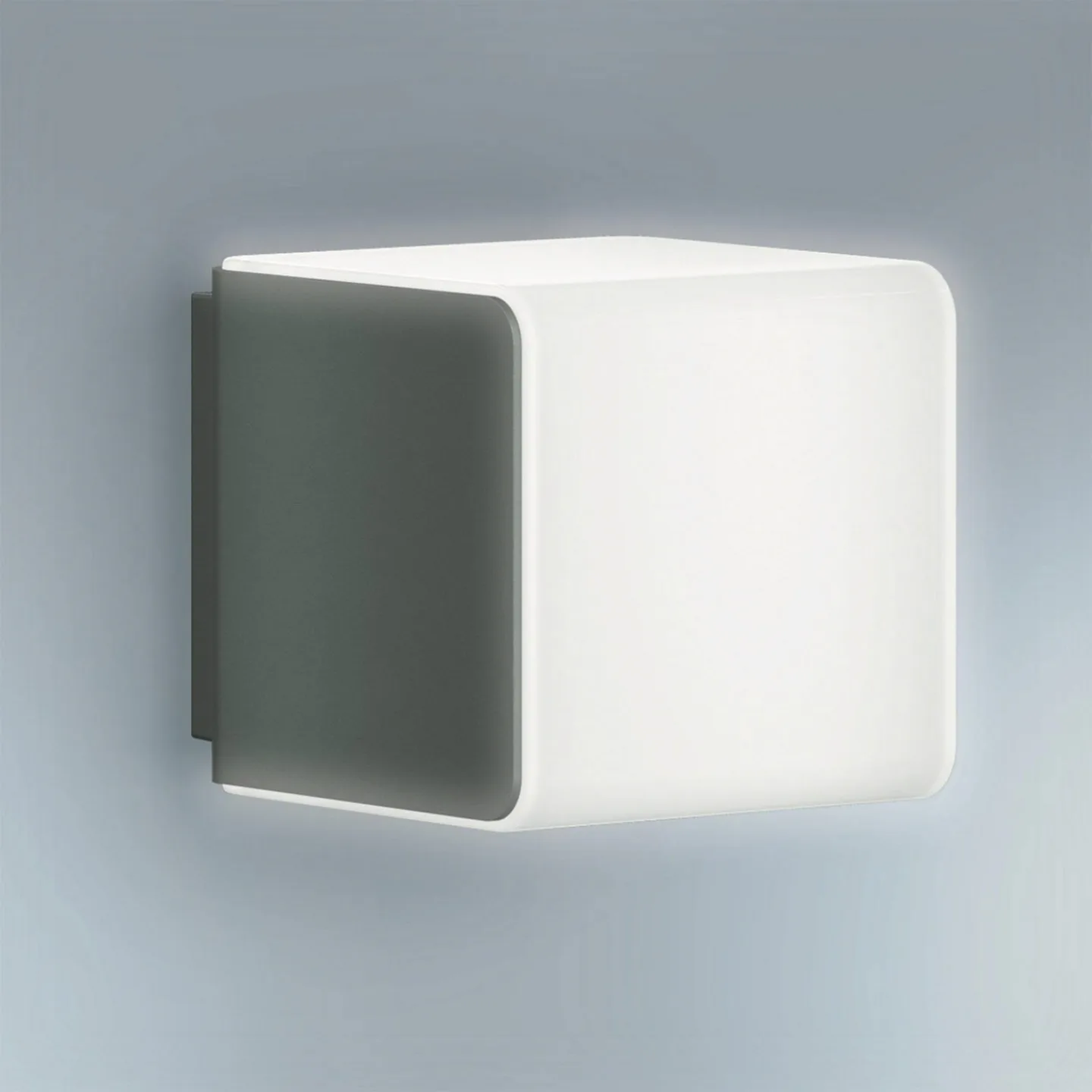 L 830 SC Smart Sensor-udendørslampe, antracit, IP44 - STEINEL - Moderne - Plastik - Med flere lyskilder