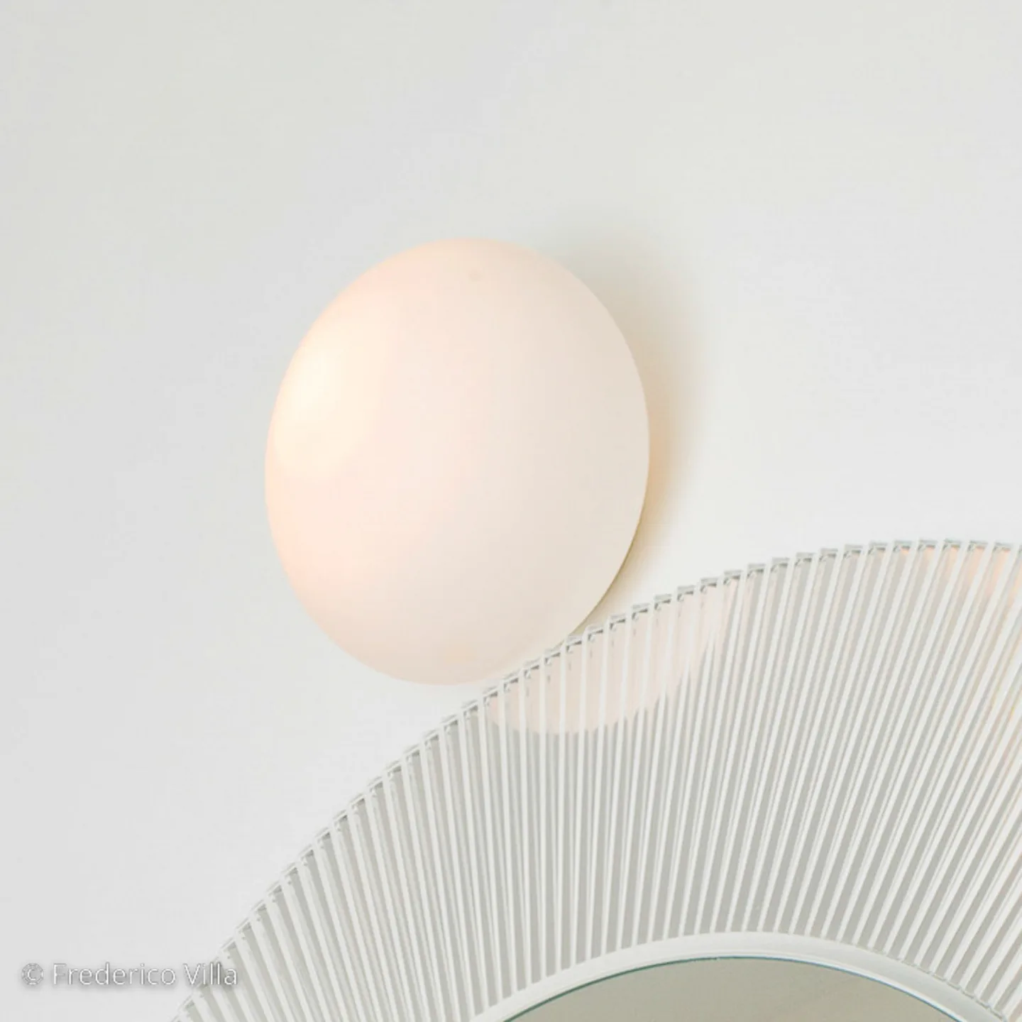 Artemide Dioscuri Wand- und Pendelleuchte White, 25cm