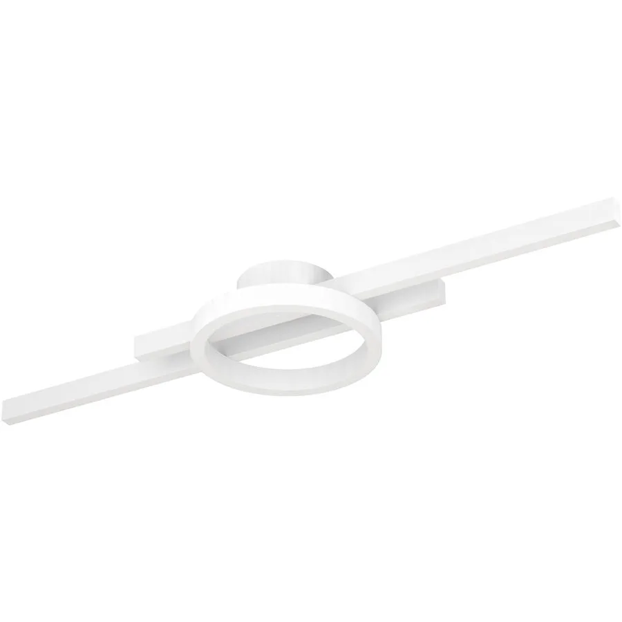 Eglo Deckenlampe Amandolo Weiss Aluminium/Stahl 20 cm 7.5 cm - LED - LED Energiesparlampen