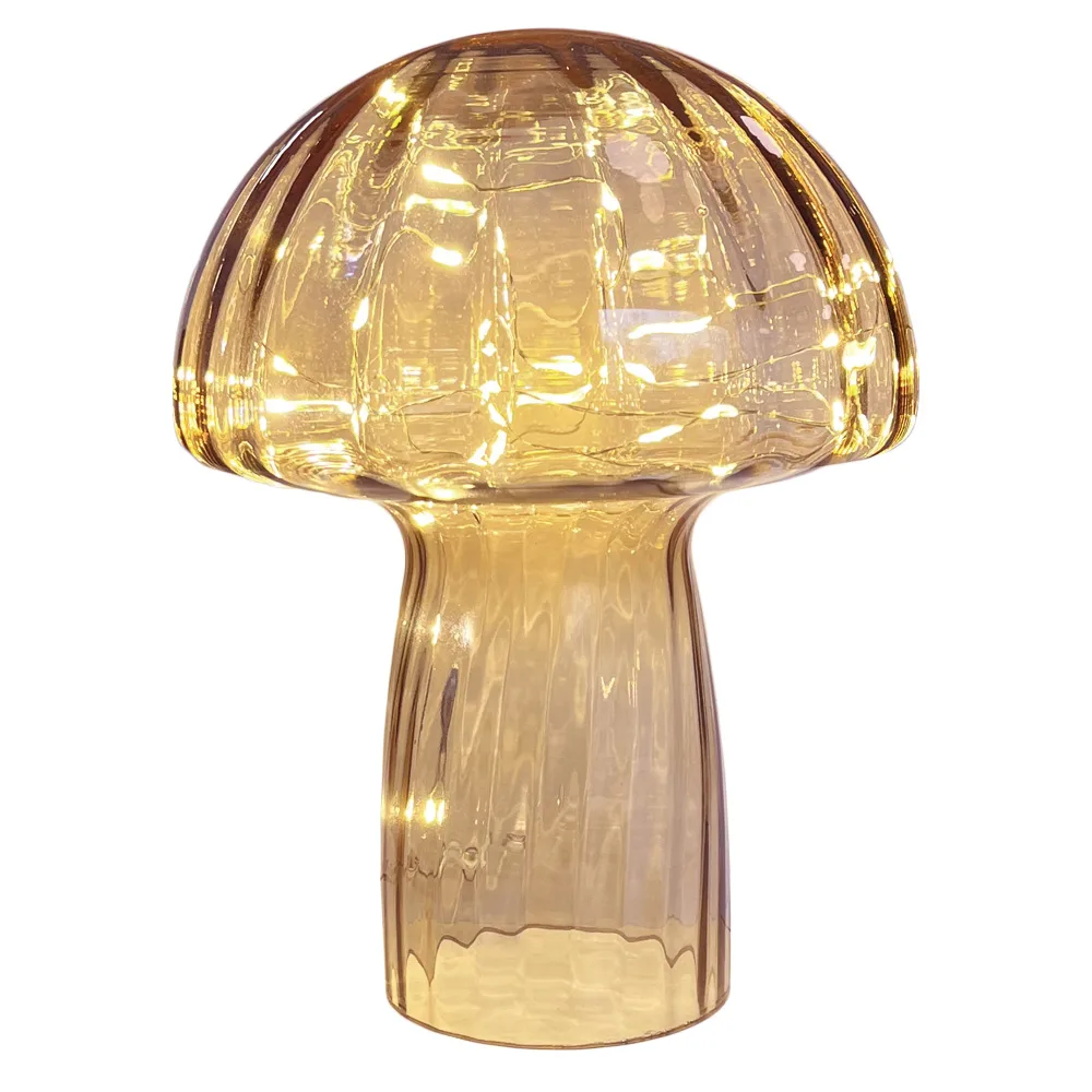 Pixie Design - Svamp 23cm - Bordslampa - Beige