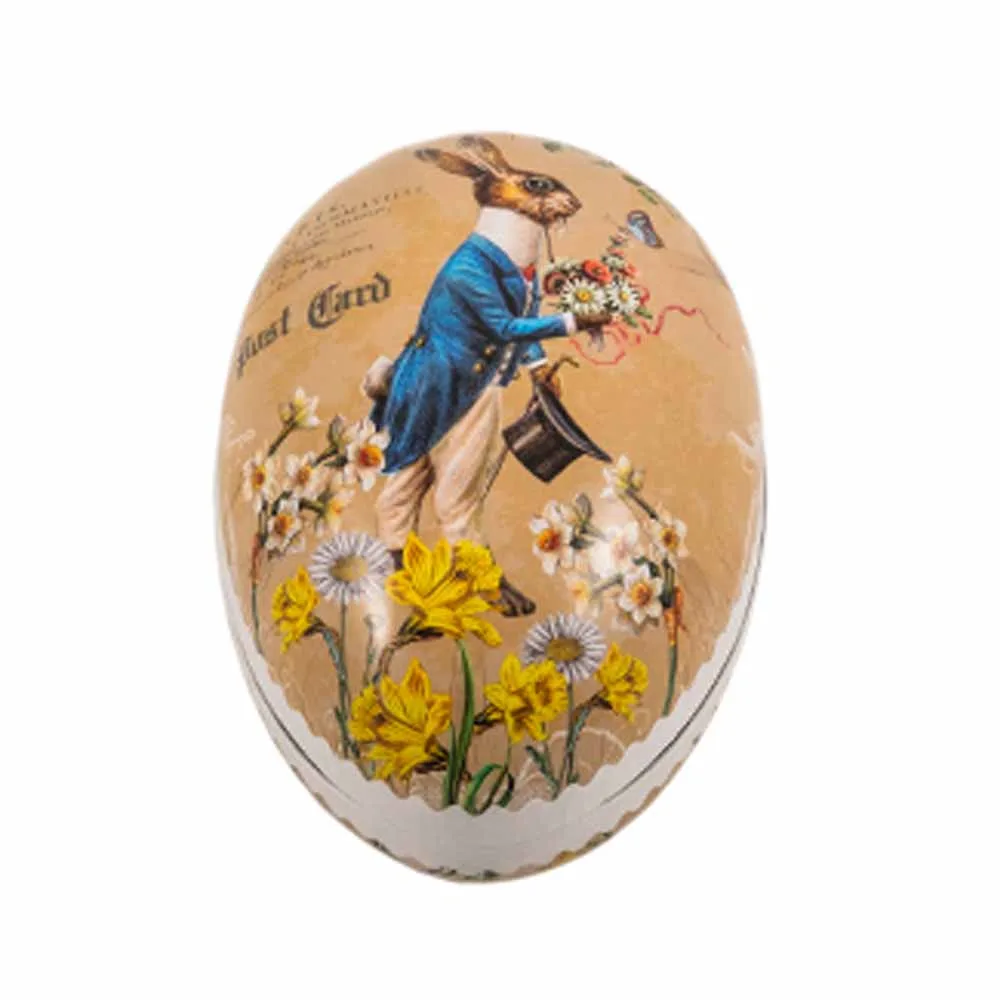Påskägg i gammaldags stil 15 cm Bunny mail Beige 1 st