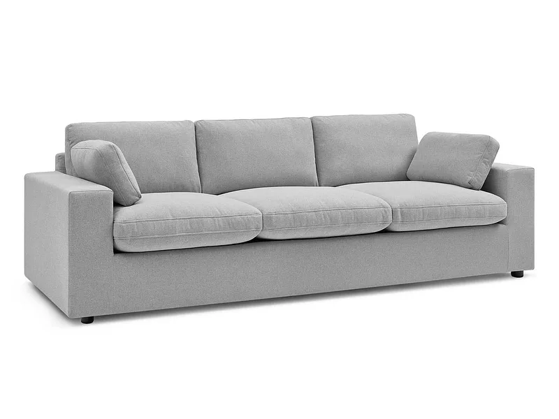Sofa BOBOCHIC BELAIR Stoff hellgrau