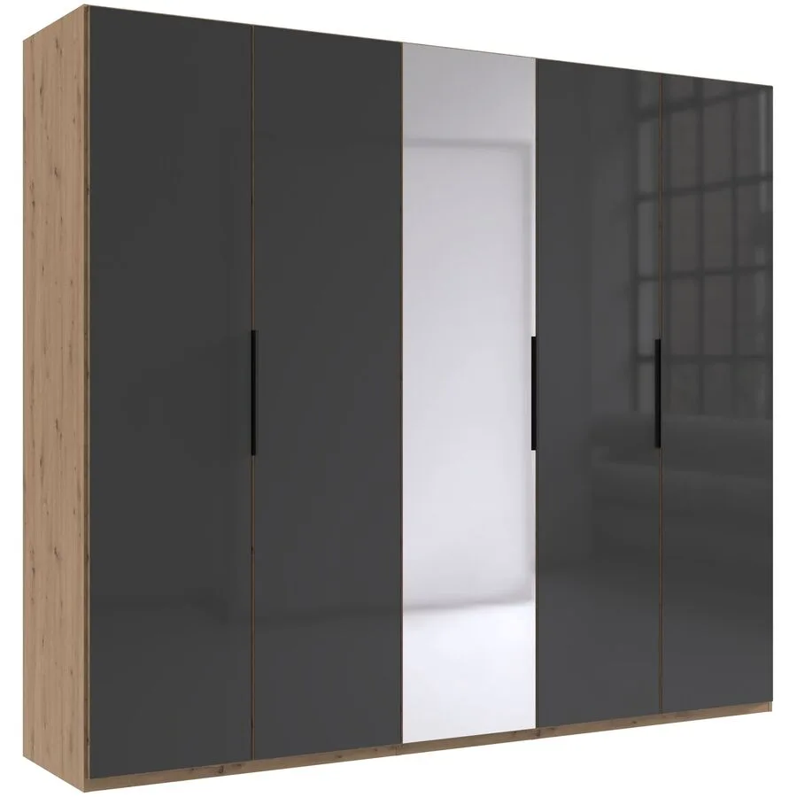 Kleiderschrank Sanko Eiche Nachbildung Holzwerkstoff B 250 cm