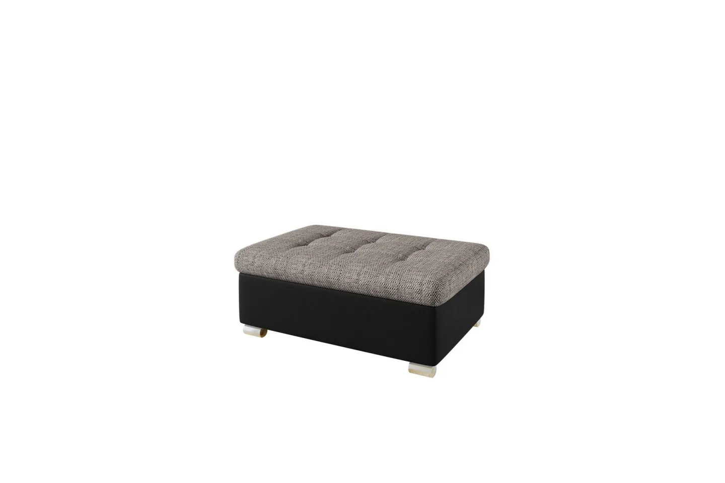 Dynir Fotpall 70 cm - Svart/Brun/Beige