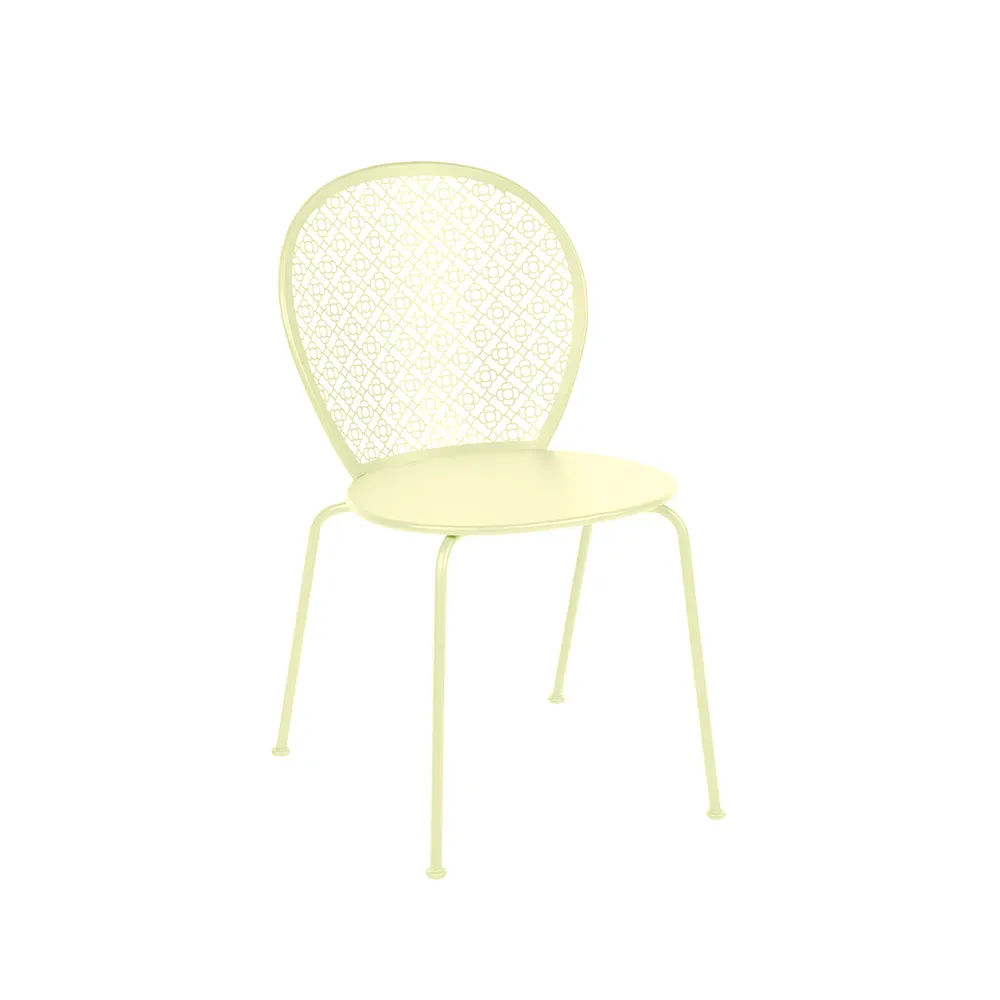 Fermob Lorette stol Frosted lemon (gul)