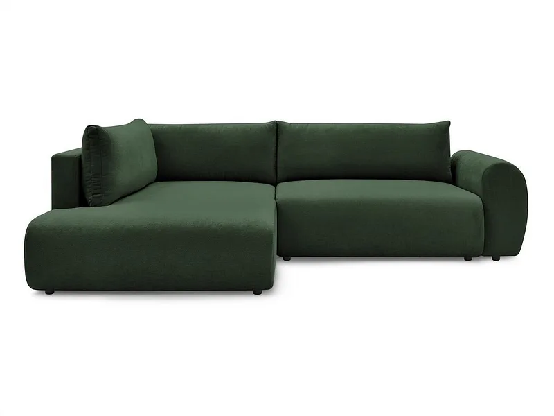 Ecksofa BOBOCHIC LUCIEN Stoff grün